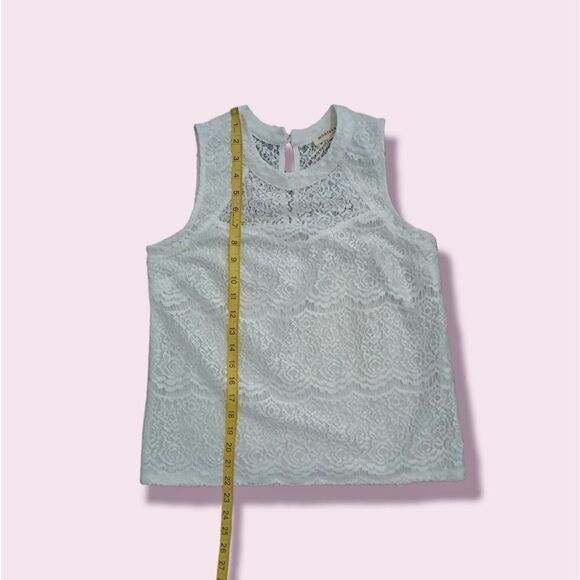 Monteau white lace blouse  - Picture 4 of 5